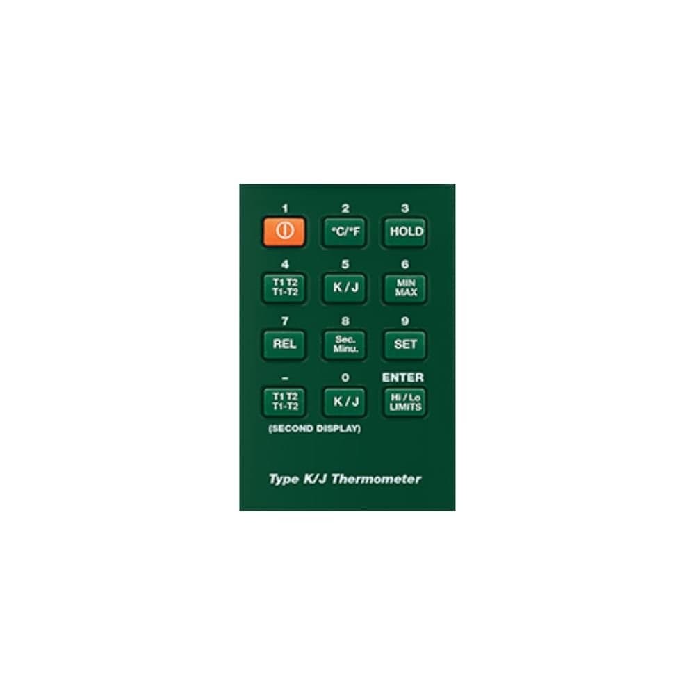 EXTECH EX-421502 เครื่องวัดอุณหภูมิแบบแยกโพรบ Type J/K, Dual Input Thermometer with Alarm image