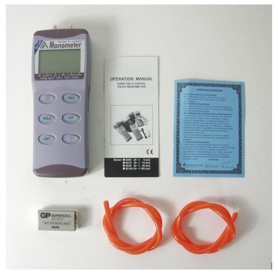 AZ-82100 Manometer เครื่องวัดความดัน (100 psi) image