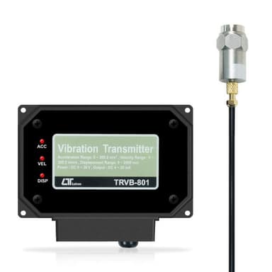 Lutron TRVB-801 ทรานสมิตเตอร์วัดความสั่นสะเทือนแบบติดตั้ง