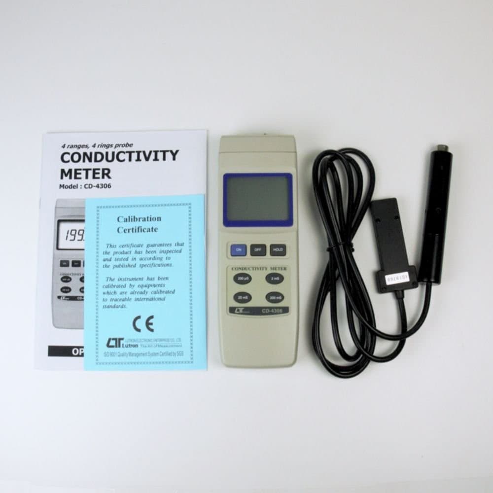 Lutron CD-4306 เครื่องวัดค่านำไฟฟ้า Conductivity Meter image