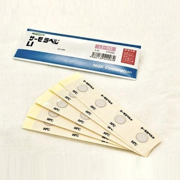 NiGK รุ่น LI-95 แถบวัดอุณหภูมิแบบ Irreversible (1 Point) | 95°C image