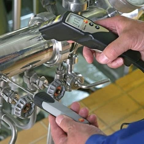Testo 830-T4-set เครื่องวัดอุณหภูมิอินฟราเรดแบบพกพา Infrared thermometer image