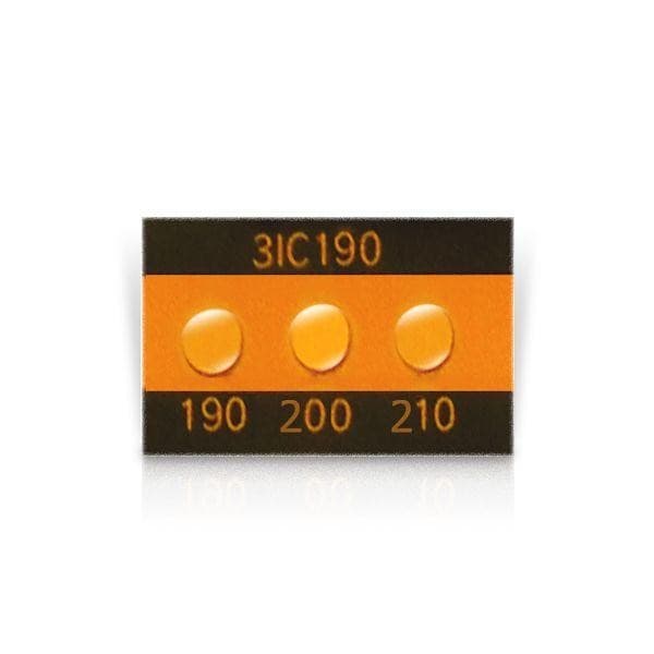 Asey 3IC190-P20 แถบวัดอุณหภูมิ 3จุด (190/200/210°C) | 20pcs/ 1pack image