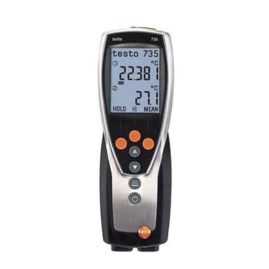 Testo-735-1 เครื่องวัดอุณหภูมิดิจิตอลแบบ 3 Channel