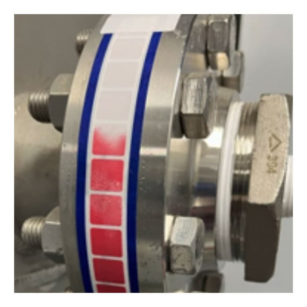 NiGK-RS-1 เทปตรวจสอบการรั่วซึมของน้ำมัน Oil Detection Tape | (10pcs/ case) image