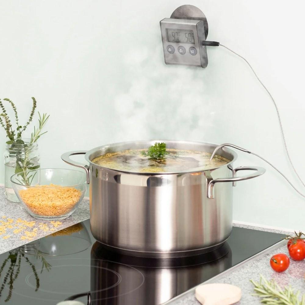 LP LDT-100 เครื่องวัดอุณหภูมิอาหาร Digital Meat Thermometer & Timer image