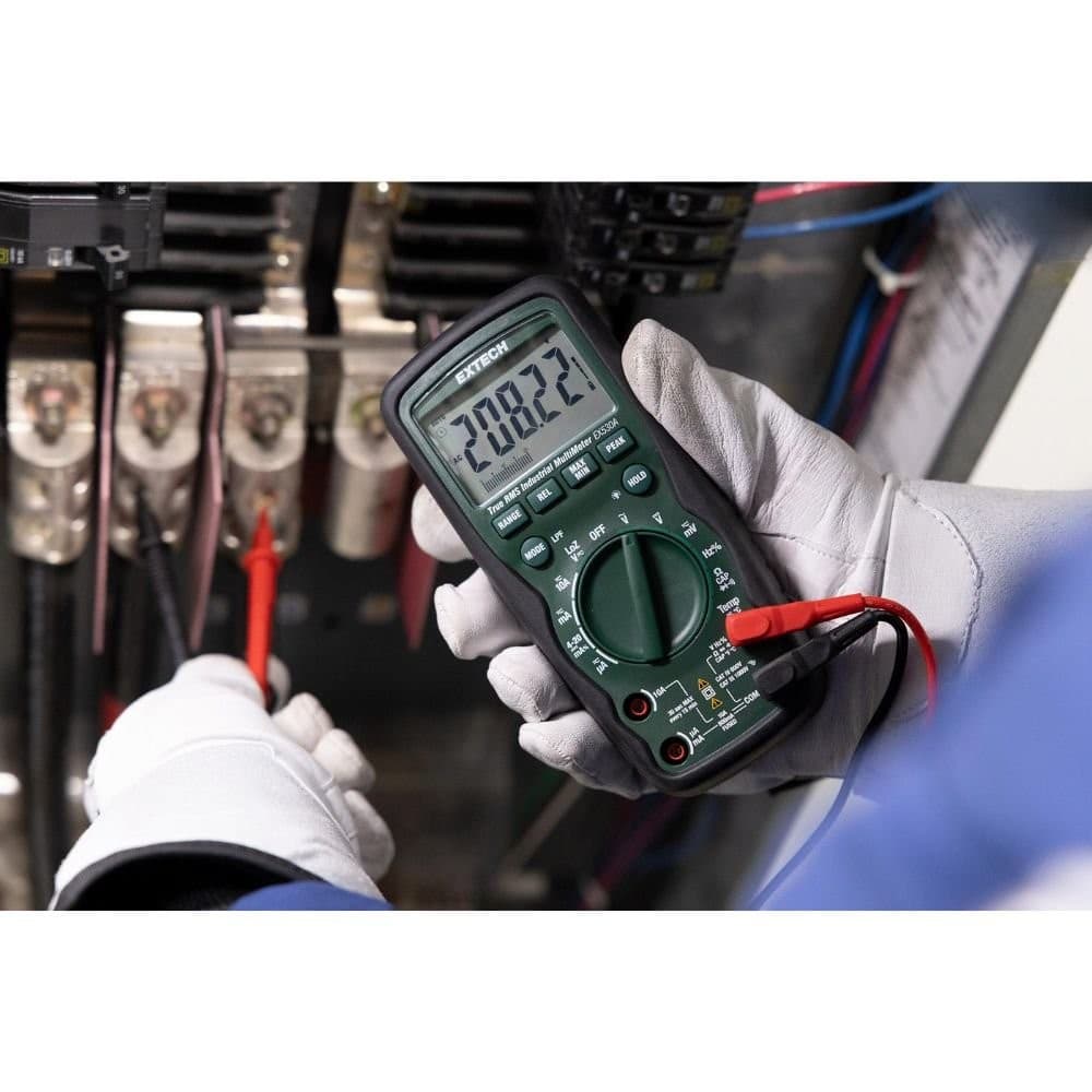 EXTECH EX-EX530A เครื่องมือวัดมัลติมิเตอร์ Heavy Duty True RMS Industrial Multimeter image