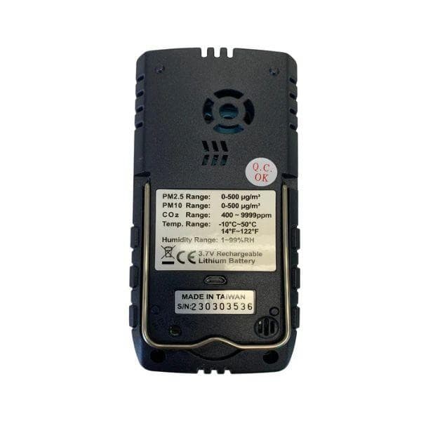 TENMARS TM-380 เครื่องวัดคาร์บอนไดออกไซด์ ฝุ่นPM2.5 PM10 อุณหภูมิและความชื้น image