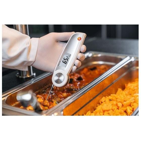 Testo-104 เครื่องวัดอุณหภูมิอาหาร HACCP (IP65) | Max.250°C image