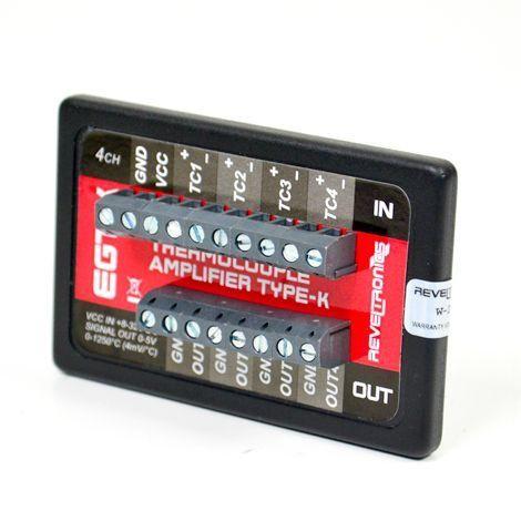 REVELTRONICS EGT-K 4-CH ตัวแปลงสัญญาณ Thermocouples (Type K) | Output 0-5V image