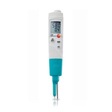 Starter set Testo 206-pH2 - pH/temperature measuring instrument for semi-solid media
