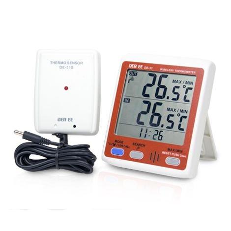 DER EE DE-31 เครื่องวัดอุณหภูมิไร้สาย Wireless Thermometer-photo1