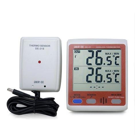 DER EE DE-31 เครื่องวัดอุณหภูมิไร้สาย Wireless Thermometer-photo0