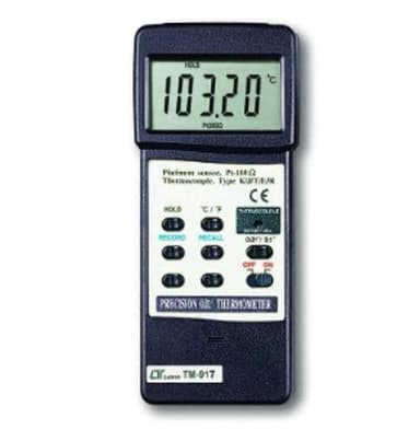 Lutron TM-917 เครื่องวัดอุณหภูมิ 1 ช่อง Precision Thermometer