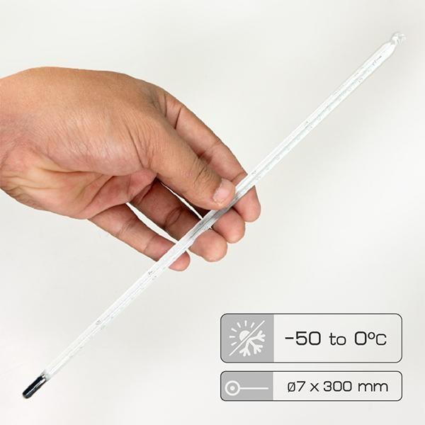 SK Sato SK-0020-00 ปรอทวัดอุณหภูมิ (Mercury) | -50 To 0°C image