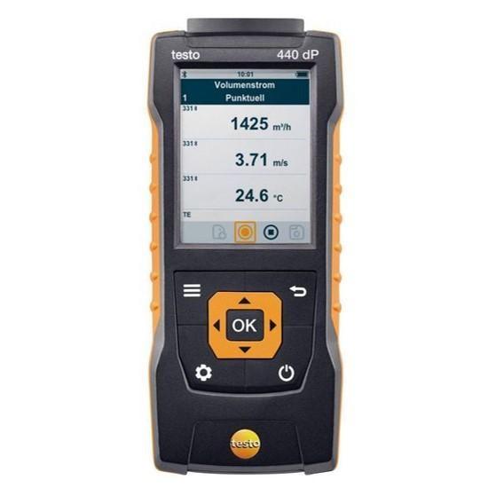 Testo 440 dP Air velocity and IAQ เครื่องวัดความเร็วลมและคุณภาพอากาศ image