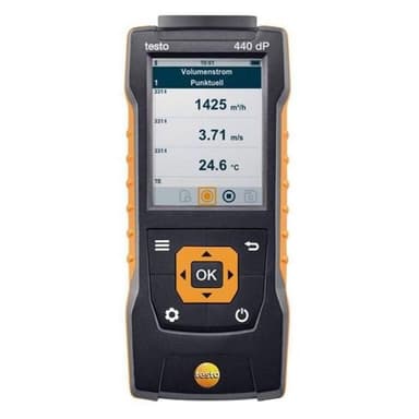 Testo 440 dP Air velocity and IAQ เครื่องวัดความเร็วลมและคุณภาพอากาศ