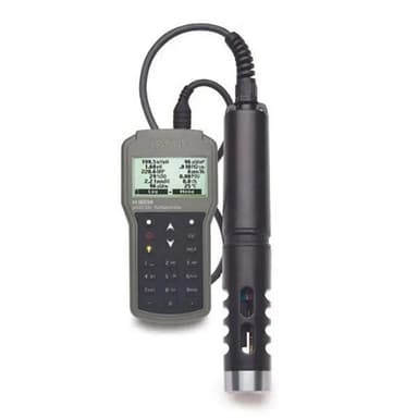 HANNA HI-98194 เครื่องวัดคุณภาพน้ำแบบหลายพารามิเตอร์ (pH/ORP/EC/TDS/Salinity/DO/Pressure/Temperature)