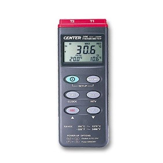 Center-306 เครื่องวัดอุณหภูมิแบบดิจิทัล K-type Thermocouple  image
