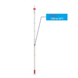 SK Sato SK-0340-00 ปรอทวัดอุณหภูมิ Alcohol Filled | -100 to 50°C image
