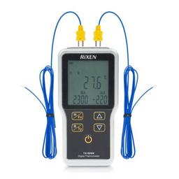 RIXEN TX-600N เครื่องวัดอุณหภูมิ 2 ช่องโพรบ Dual Probe input image