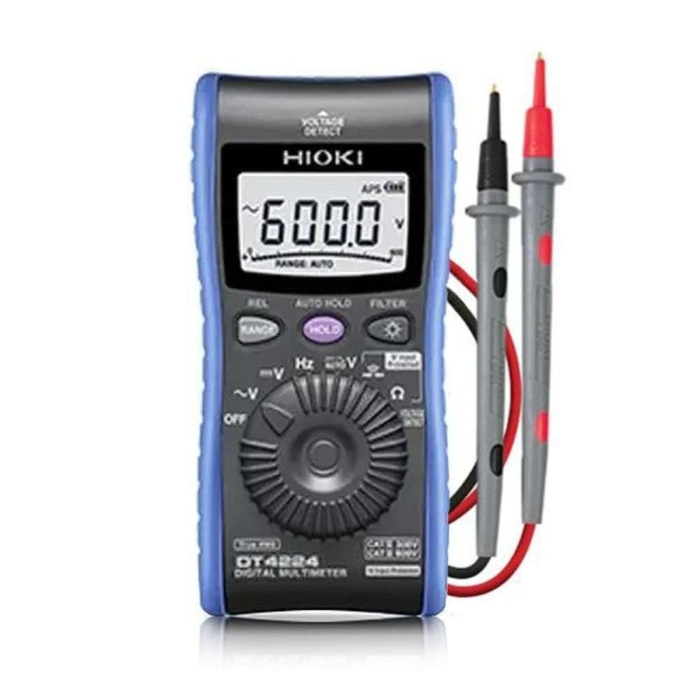 Hioki-DT4224 ดิจิตอลมัลติมิเตอร์ (True RMS) | With C/R Measurement, For General Use image