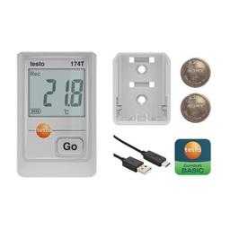 Testo 0572 1740 01 เครื่องบันทึกอุณหภูมิ Mini temperature data logger with USB-C and PC software image