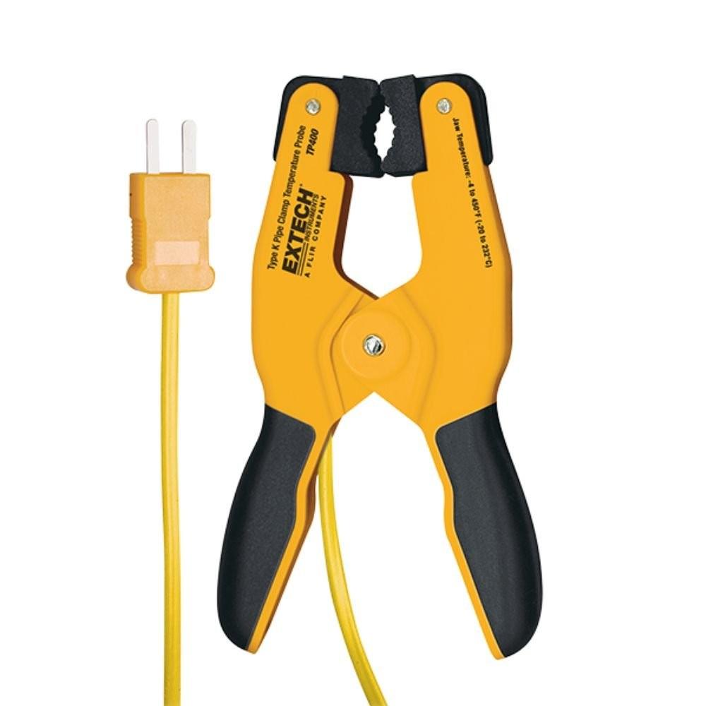 EXTECH EX-TP400 โพรบวัดอุณหภูมิ High Temperature Type K Pipe Clamp -20 °C to 232 °C image