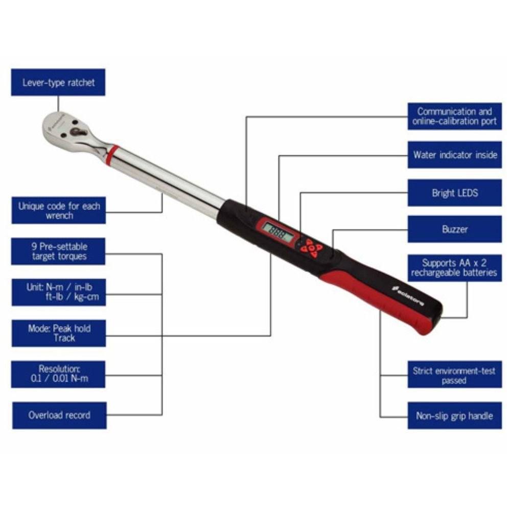 Eclatorq DT6-850BN ประแจวัดแรงบิดดิจิตอล image
