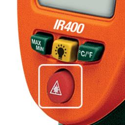 EXTECH EX-IR400 เครื่องวัดอุณหภูมิอินฟราเรดขนาดเล็ก Mini IR Thermometer image
