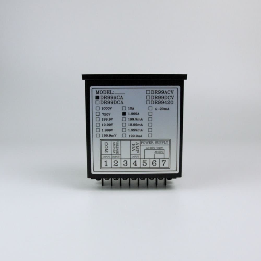 Lutron DR-99ACA เครื่องควบคุม Panel Meter image