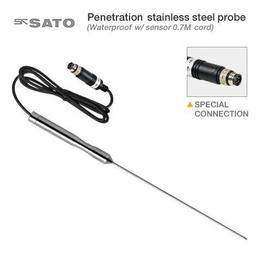 SK Sato S270WP-02 โพรบวัดอุณหภูมิกันน้ำรุ่นมาตรฐาน (Pointed End-Waterproof) | Cable 0.7 M image