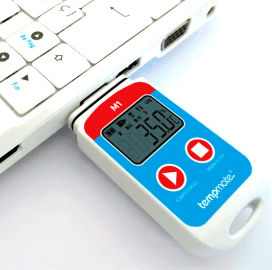 Signatrol Tempmate-M1 เครื่องบันทึกอุณหภูมิ 32,000 ข้อมูล | USB Type image
