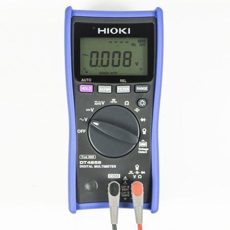Hioki-DT4255 ดิจิตอลมัลติมิเตอร์ True RMS (With fused measurement terminals) image