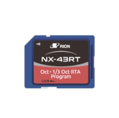 RION NX-43RT Octave 1/3 Octave Real-time Analysis Program