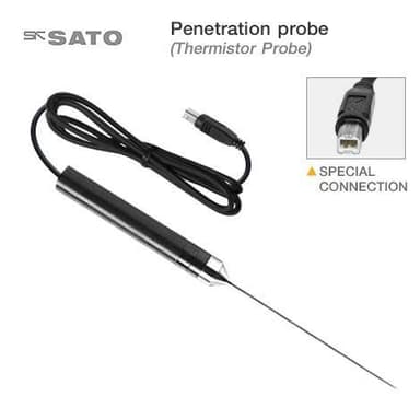 SK Sato SK-S101T โพรบวัดอุณหภูมิปลายแหลม (Thermistor) | Cable Length 1.1 M.