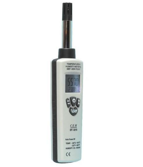 CEM DT-321S  เครื่องวัดอุณหภูมิ ความชื้น Humidity & Temperature Meters image