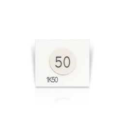 Asey 1K50-P20 แถบวัดอุณหภูมิ 1points (50°C) | 20pcs/ 1pack image