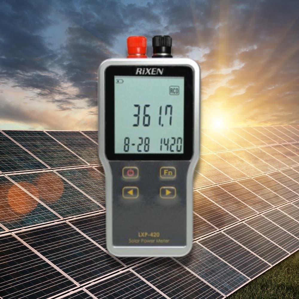 RIXEN LXP-420 เครื่องวัดพลังงานแสงอาทิตย์ Solar Power Meter image