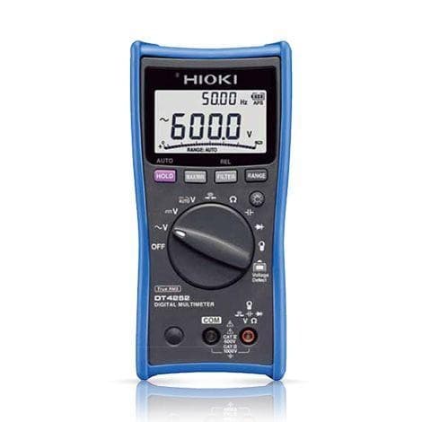 Hioki DT4252 ดิจิตอลมัลติมิเตอร์ True RMS (10A Direct Input) image