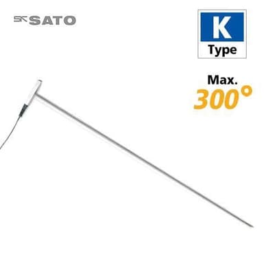 Sk Sato MC-K7108 โพรบวัดอุณหภูมิปุ๋ยหมัก ปุ๋ยชีวภาพ (Compost Temperature Probe) Max.300℃ (Type K)