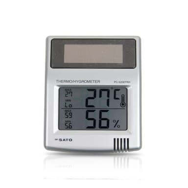 SK Sato PC-5200TRH เครื่องวัดอุณหภูมิและความชื้น (ใช้พลังงานแสงอาทิตย์)