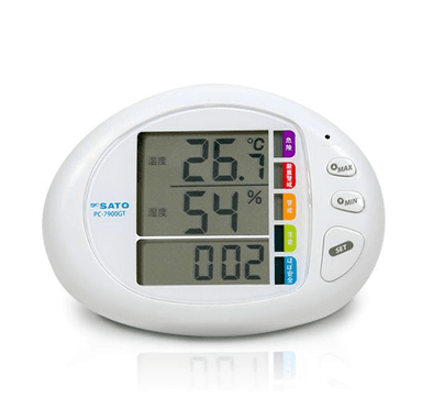SK Sato PC-7900GT เครื่องวัดอุณหภูมิและความชื้นสัมพัทธ์ พร้อมแถบแสดงค่า WBGT