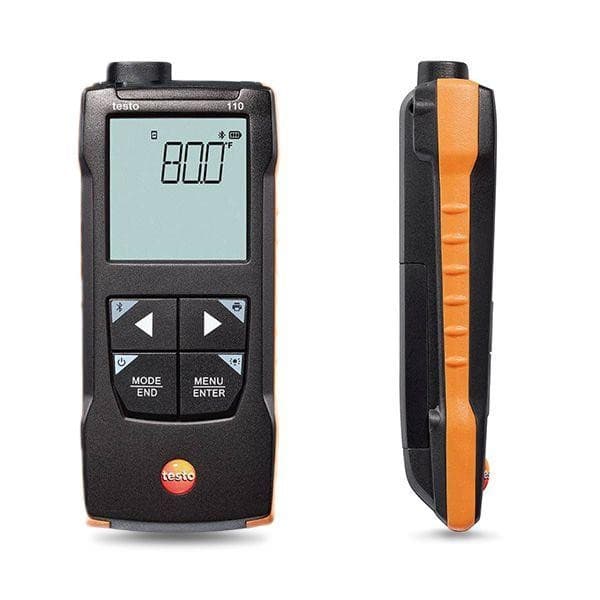 Testo 110 เครื่องวัดอุณหภูมิดิจิตอล (1 Channel) HACCP image