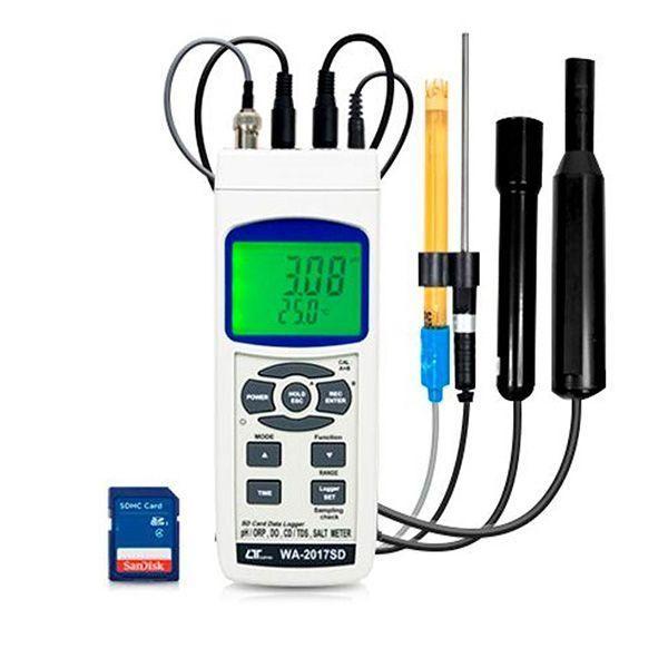 Lutron WA-2017SD เครื่องวัดคุณภาพน้ำ 7in1 | SD Card Data Logger image