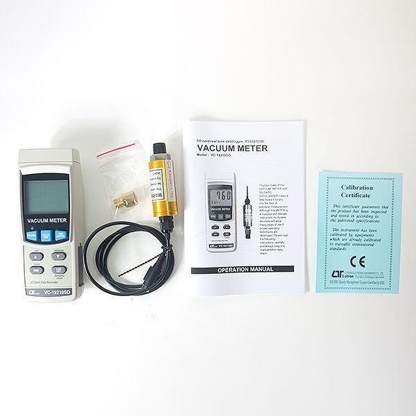 Lutron VC-19210SD เครื่องวัดสูญญากาศ | SD Card image