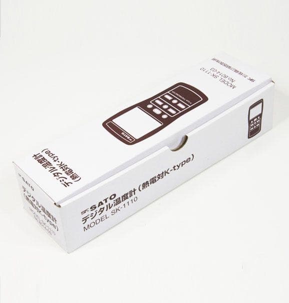 SK Sato SK-1110 เครื่องวัดอุณหภูมิจอแอลซีดีขนาดใหญ่ (1 ช่องโพรบ) image