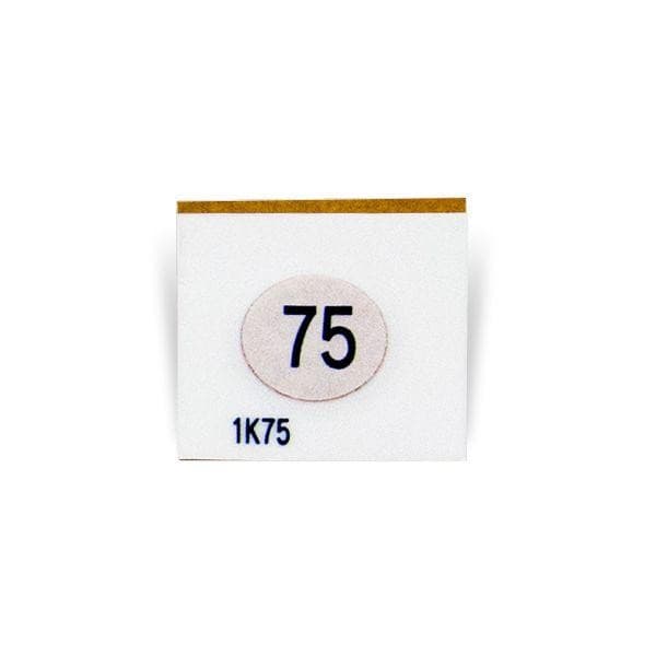 Asey 1K75-P20 แถบวัดอุณหภูมิ 1points (75°C) | 20pcs/ 1pack image