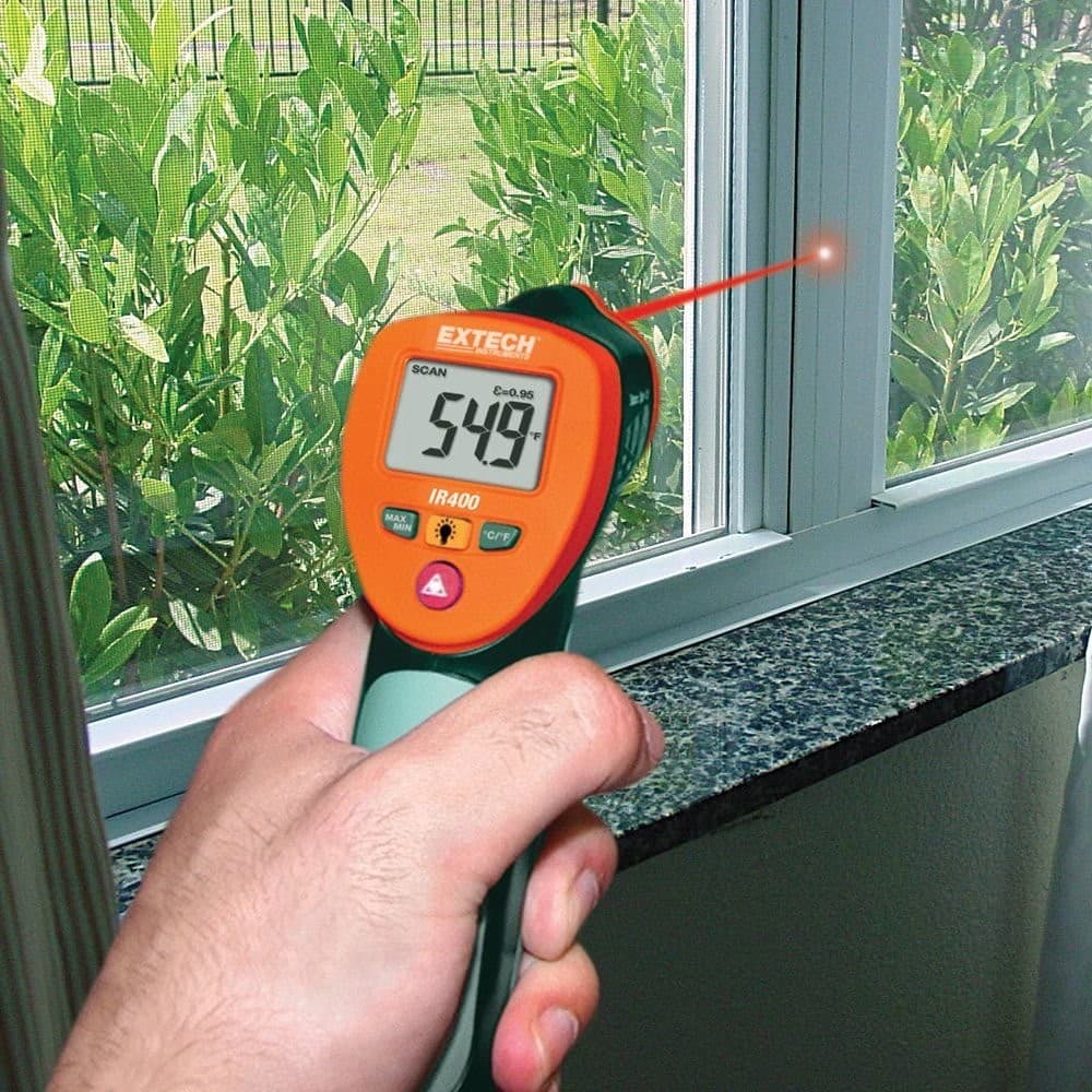 EXTECH EX-IR400 เครื่องวัดอุณหภูมิอินฟราเรดขนาดเล็ก Mini IR Thermometer image
