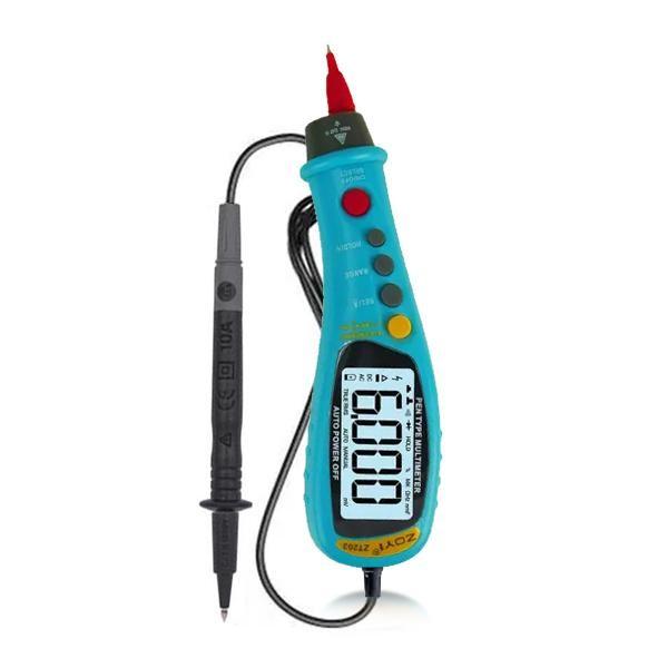 ZOYI ZT-203 มัลติมิเตอร์แบบปากกา | Max. ACV/DCV 600V image